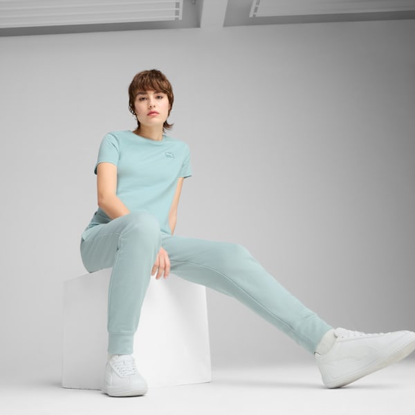Essentials Elevated Tee Women, Modern Mint, large-ZAF