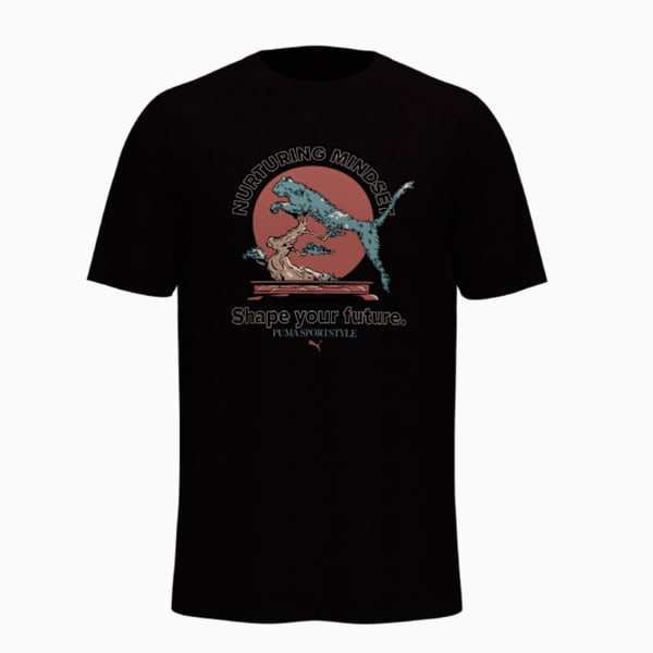 GRAPHICS PUMA Bonsai Tee Men, PUMA Black, large-ZAF