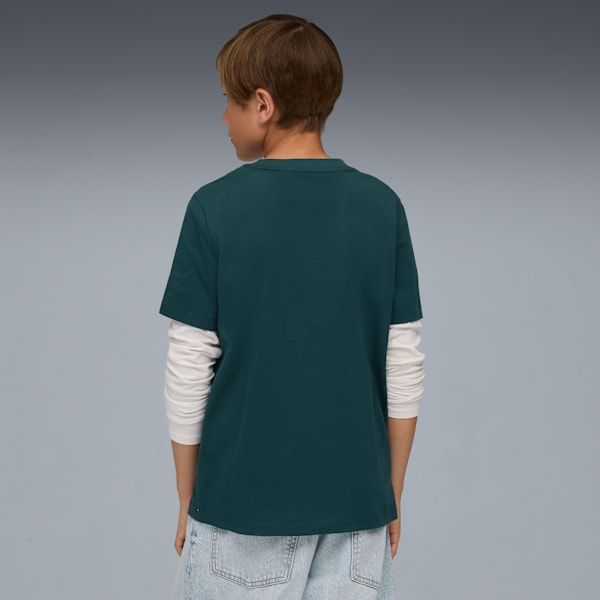 Essentials No. 1 Logo Tee Youth, Green Terrain, large-ZAF
