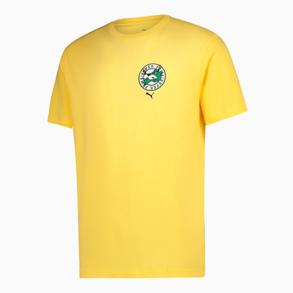 GRAPHICS Super PUMA Relaxed Tee Men, Sunny Yellow, large-ZAF
