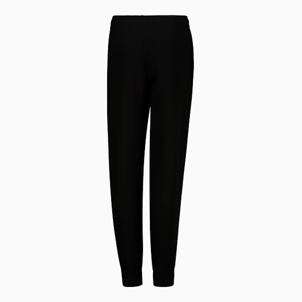 Essentials PUMA Logo Sweatpants Youth, PUMA Black, large-ZAF