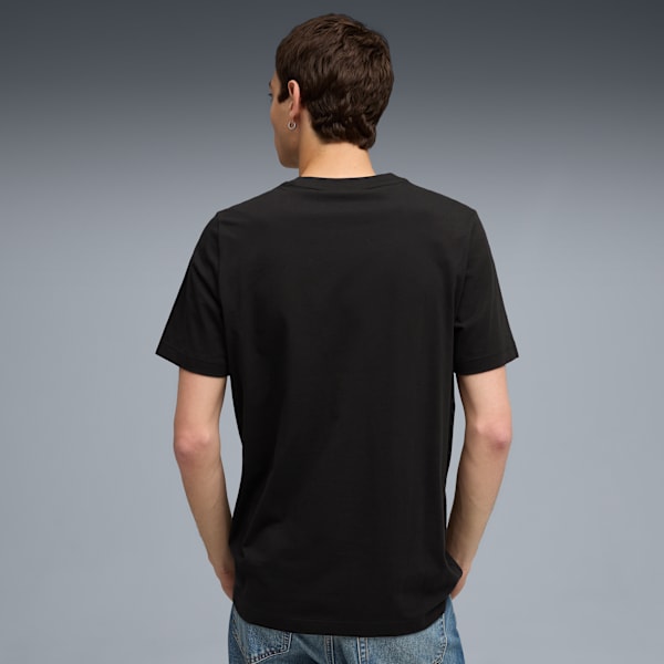 Graphic Cat Logo Tee M Men, PUMA Black, large-ZAF