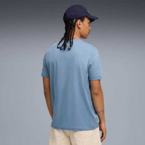 Graphic Stacked Tee Men, Cool Blue, large-ZAF