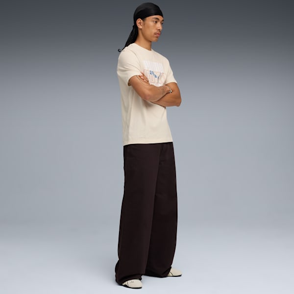 Graphic Stacked Tee Men, Alpine Snow, large-ZAF