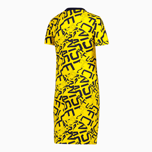 MSFC Women's Tee Dress, Pelé Yellow, large-ZAF