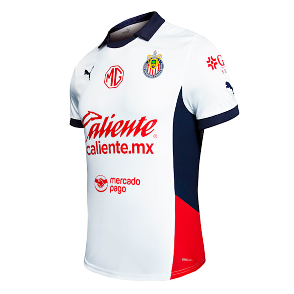 Chivas 24/25 Away Promotional Men's Soccer Jersey, PUMA White, large-MEX