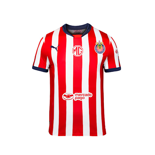 Chivas Home Pro 24-25 children's jersey, PUMA Red, large-MEX