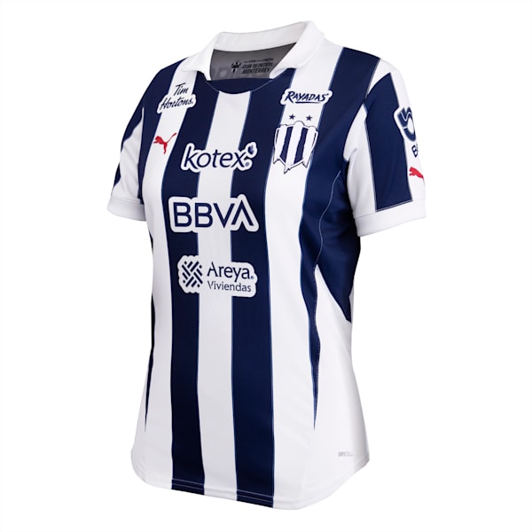 Jersey Mujer Monterrey Femenil Home 24-25, PUMA White, large-MEX