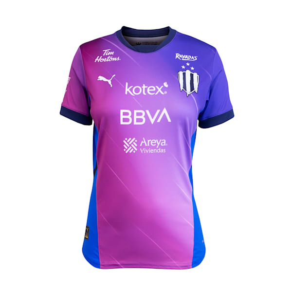 Monterrey Women's Jersey Away 24-25, ULTRA MAGENTA, large-MEX