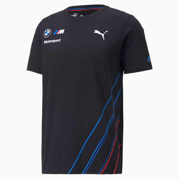 BMW M Motorsport Team Men's Tee, Anthracite, large-ZAF