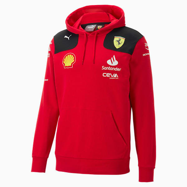 Sudadera con gorra Scuderia Ferrari Team, Rosso Corsa, large-MEX