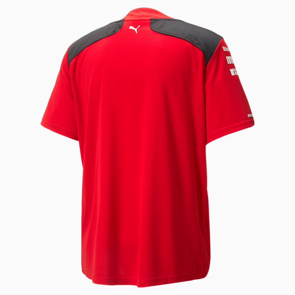 Scuderia Ferrari 2023 Team Replica Baseball Jersey Men, Rosso Corsa, large-ZAF