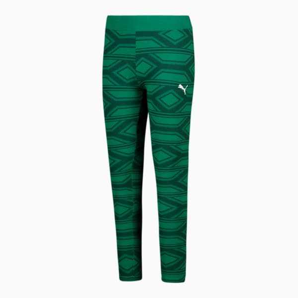 United Warrior Netball Leggings Women, Trekking Green, large-ZAF
