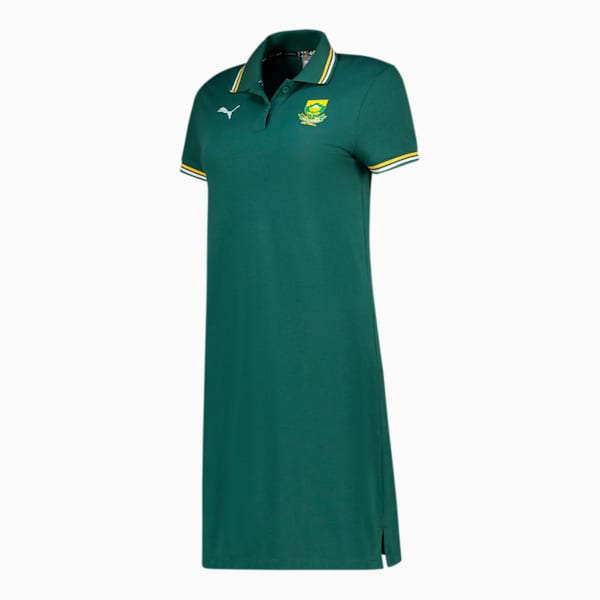 South Africa Netball Dress Women, Trekking Green, large-ZAF