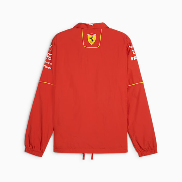 Campera estilo bomber para hombre Scuderia Ferrari Team, Burnt Red, large-ARG
