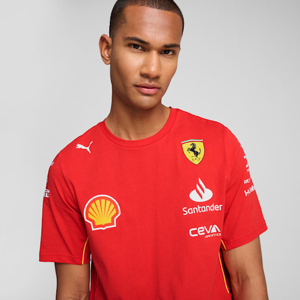 Scuderia Ferrari 2024 Replica Collection Team Tee Men, Burnt Red, large-ZAF