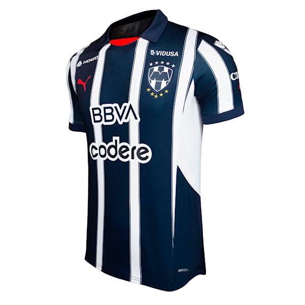 C.F. Monterrey 24/25 Home Replica Men's Soccer Jersey, New Navy, large-MEX