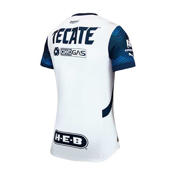 Monterrey Away Women's Jersey Replica 24-25, PUMA White, large-MEX
