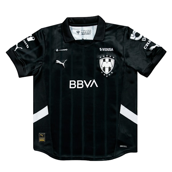 Jersey Monterrey niño Alternativo Réplica 24/25, PUMA Black, large-MEX