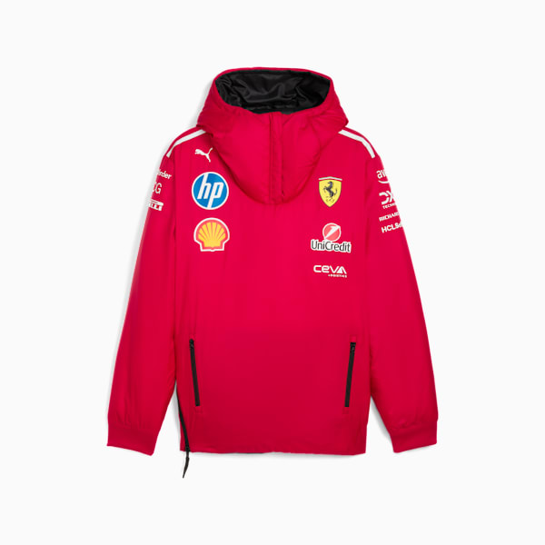 Scuderia Ferrari Team Reversible Jacket Men, Dark Cherry, large-ZAF