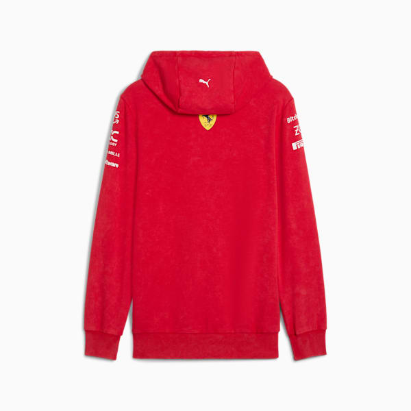 Scuderia Ferrari Desert Sun Replica Team Hoodie Men, Rosso Corsa, large-ZAF