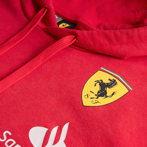 Scuderia Ferrari Desert Sun Replica Team Hoodie Men, Rosso Corsa, large-ZAF