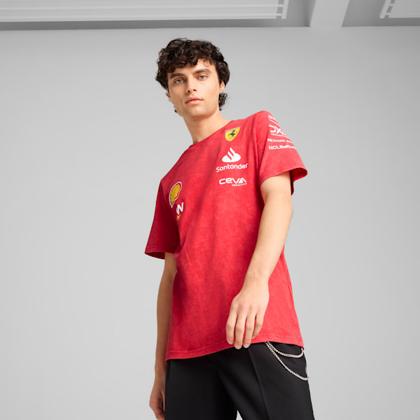 Scuderia Ferrari Desert Sun Replica Team Tee Men, Rosso Corsa, large-ZAF