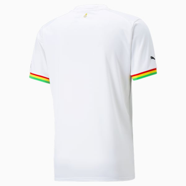 Ghana 2024 Home Jersey Men, Puma White-Puma Black, large-ZAF