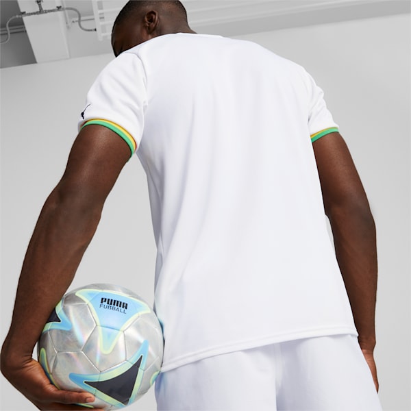 Ghana 2024 Home Jersey Men, Puma White-Puma Black, large-ZAF