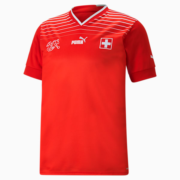Switzerland Home 22/23 Replica Jersey Men, Puma Red-Puma White, large-ZAF