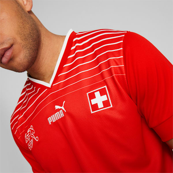 Switzerland Home 22/23 Replica Jersey Men, Puma Red-Puma White, large-ZAF