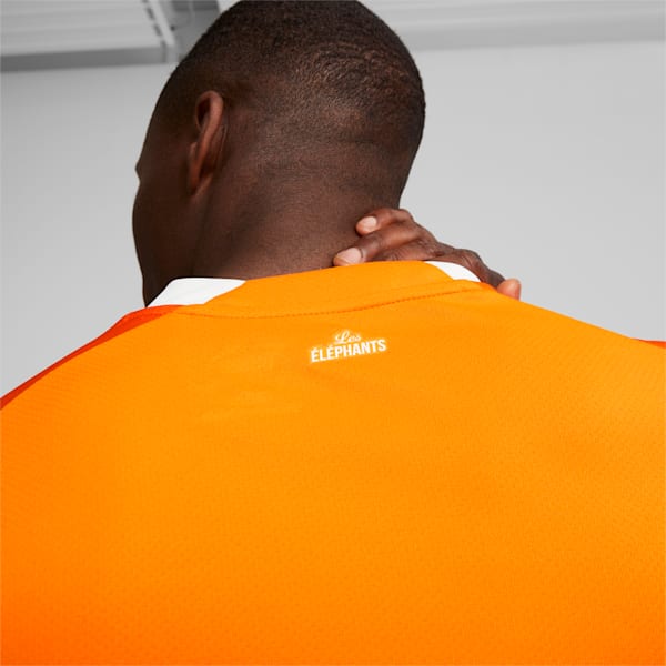 Ivory Coast Home 22/23 Replica Jersey Men, Vibrant Orange-Puma White, large-ZAF