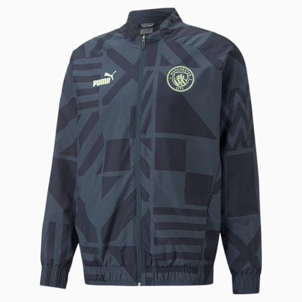 Manchester City F.C. Pre-match Football Jacket Men, Parisian Night-Fizzy Light, large-ZAF