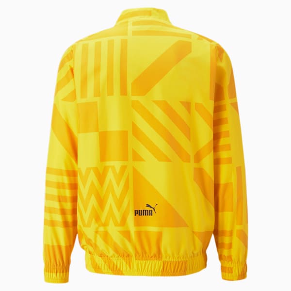 Manchester City F.C. Pre-match Football Jacket Men, Spectra Yellow-Puma Black, large-ZAF