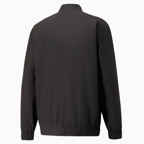 A.C. Milan Pre-match Jacket Men, PUMA Black-Tango Red, large-ZAF