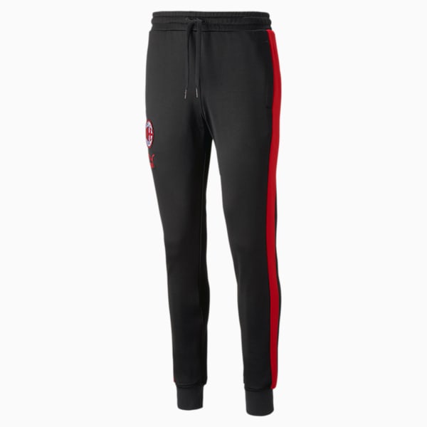 A.C. Milan ftblHeritage T7 Track Pants Men, PUMA Black-Tango Red, large-ZAF