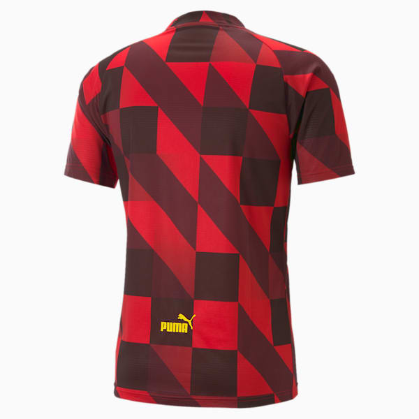 Manchester City F.C. Pre-match Jersey Men, Tango Red -PUMA Black, large-ZAF
