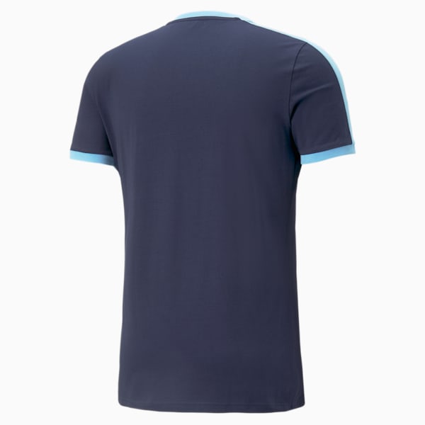 Manchester City F.C. ftblHeritage T7 Tee Men, PUMA Navy-Team Light Blue, large-ZAF