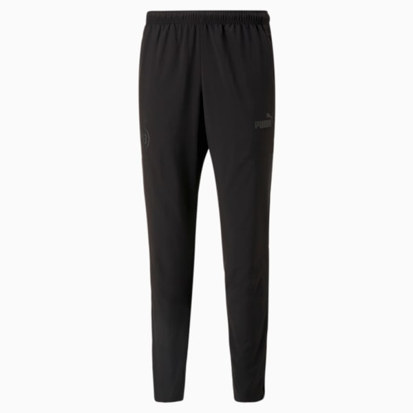 Borussia Dortmund Pre-match Woven Pants Men, PUMA Black, large-ZAF