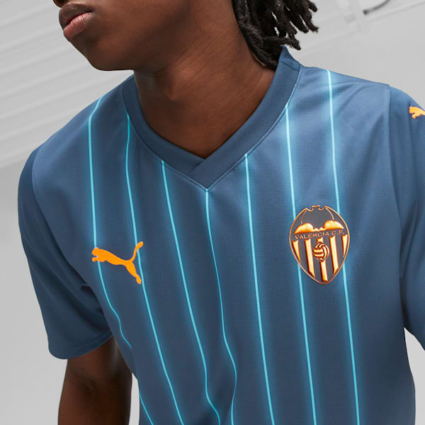Valencia C.F. 23/24 Away Jersey Men, Marine Blue-Ultra Orange, large-ZAF