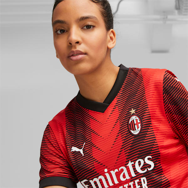 AC Milan 23/24 Women's Home Jersey, For All Time Red-PUMA Black, large-ZAF