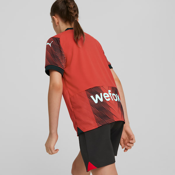 AC Milan 23/24 Youth Home Jersey, For All Time Red-PUMA Black, large-ZAF
