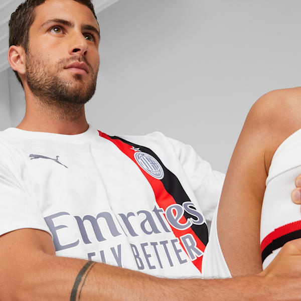AC Milan 23/24 Away Jersey Men, PUMA White-Feather Gray, large-ZAF