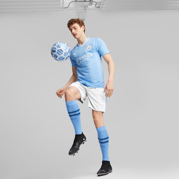 Jersey Manchester City 23-24 réplica local para hombre, Team Light Blue-PUMA White, large-MEX