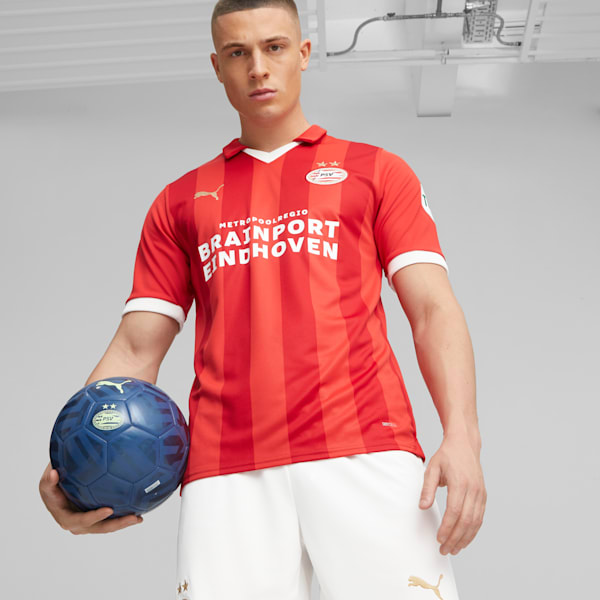 PSV Eindhoven 23/24 Home Jersey Men, For All Time Red-PUMA White, large-ZAF