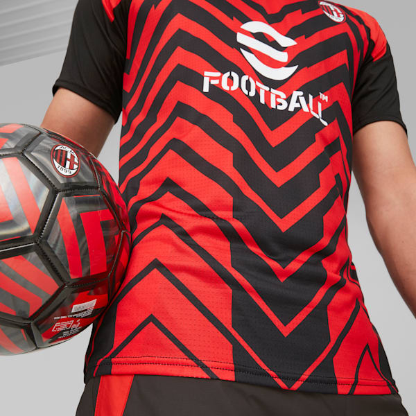 AC Milan Men's Pre-match Jersey, For All Time Red-PUMA Black, large-ZAF