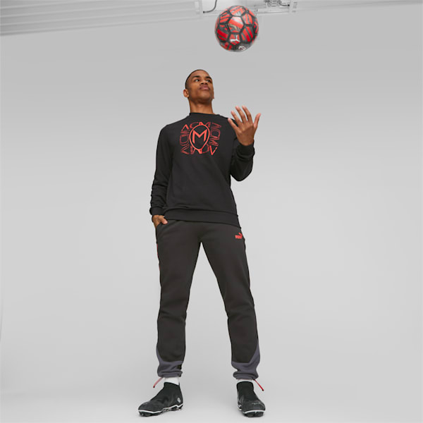 AC Milan FtblCore Sweatshirt, PUMA Black-For All Time Red, large-ZAF
