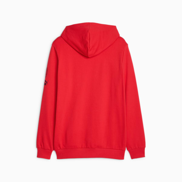 AC Milan FtblCore Hoodie, For All Time Red-PUMA Black, large-ZAF