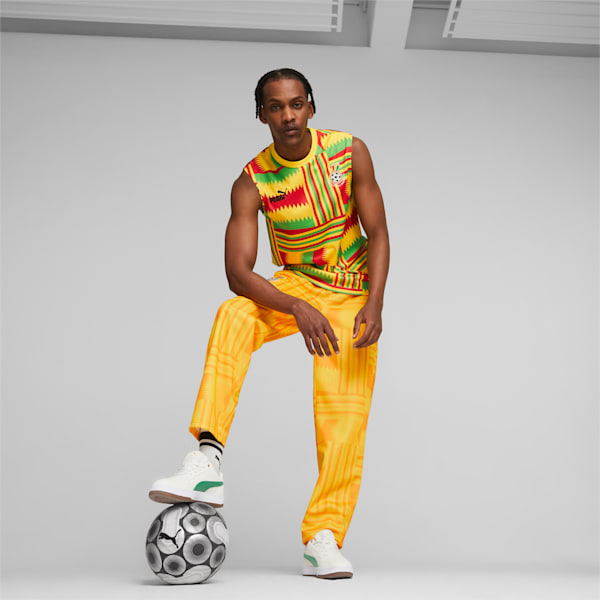 Ghana Men's FtblCulture Track Pants, Pelé Yellow, large-ZAF