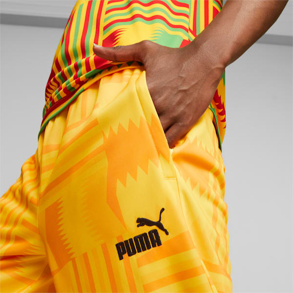 Ghana Men's FtblCulture Track Pants, Pelé Yellow, large-ZAF